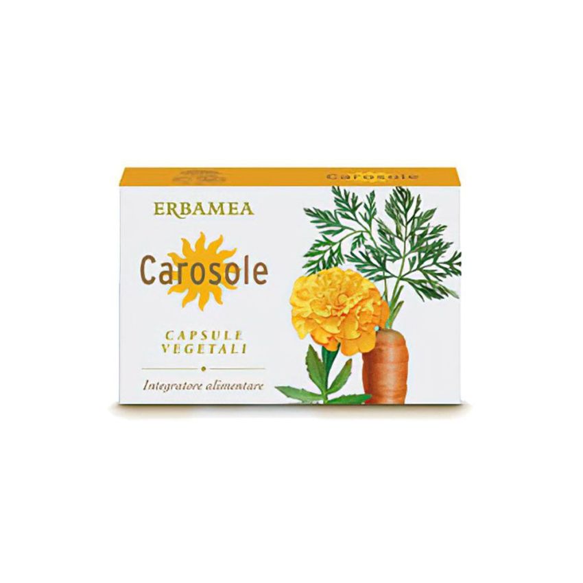 Erbamea Carosole Integratore Vegetale - 24 Capsule