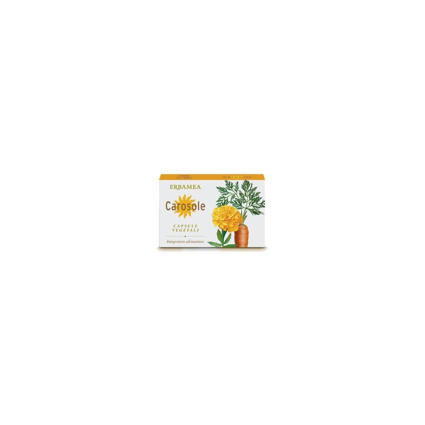 Erbamea Carosole Integratore Vegetale - 24 Capsule