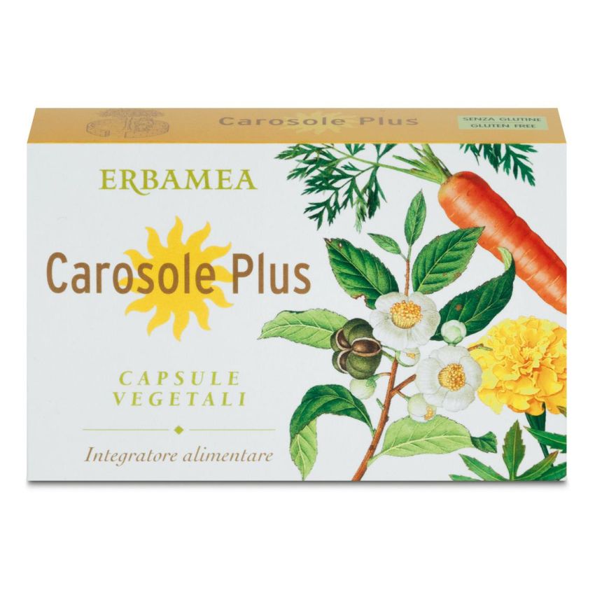 Erbamea Carosole Plus - Integratore Alimentare in Capsule da 24 Pezzi
