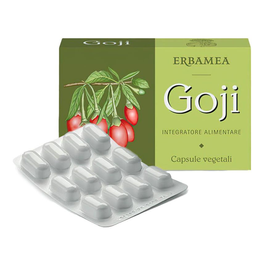 Erbamea Goji - 24 Capsule Vegetali Salutari