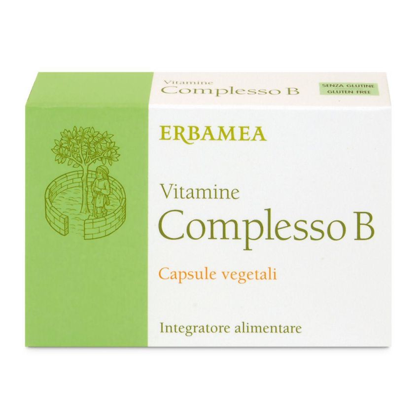 Erbamea Complesso di Vitamine B - 24 Capsule Vegetali
