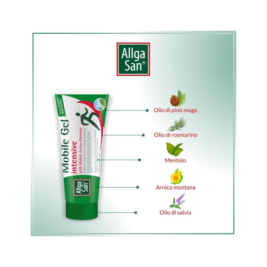 AllgaSan Intensive Mobility Gel con Arnica, 100ml