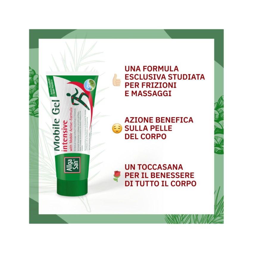 AllgaSan Intensive Mobility Gel con Arnica, 100ml