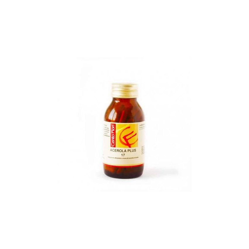 Acerola Plus 17 Vegana - Integratore con Vitamina C - 100 Capsule