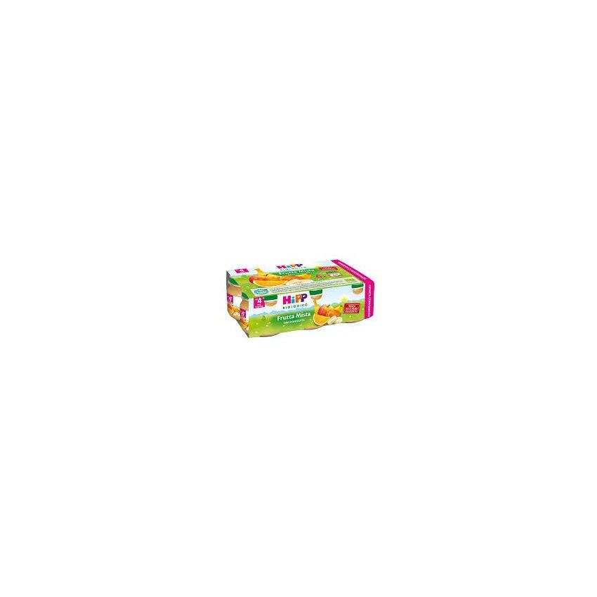 Hipp Bio Omogeneizzato di Frutta Mista Biologica - 6x80g