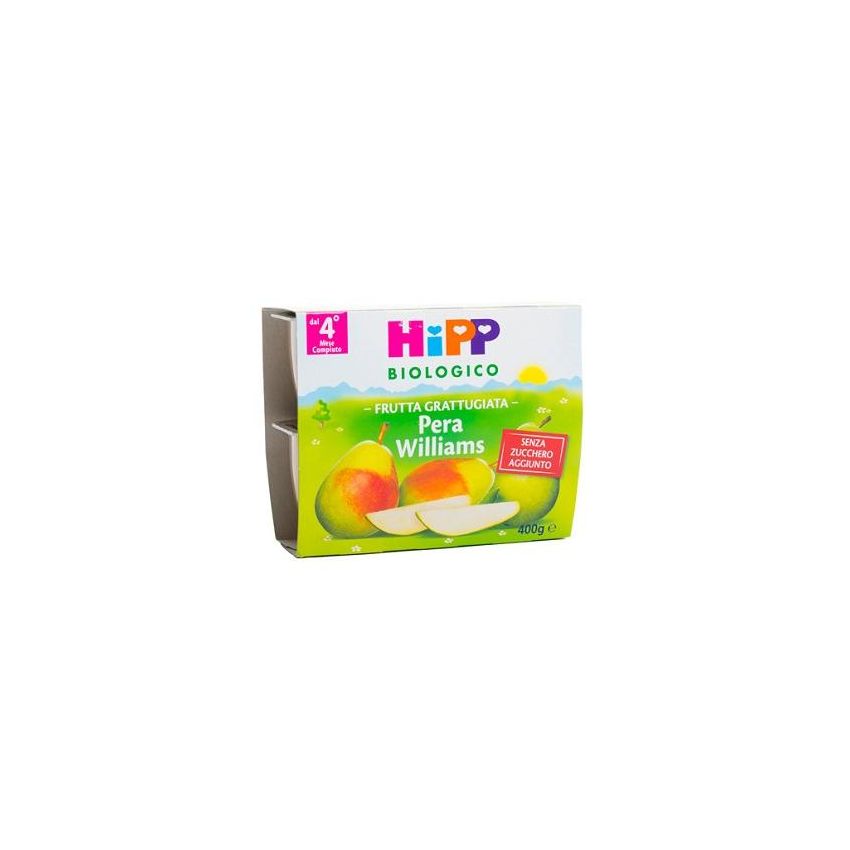 Hipp Bio Pera Williams Grattugiata Biologica - Pack 4x100g