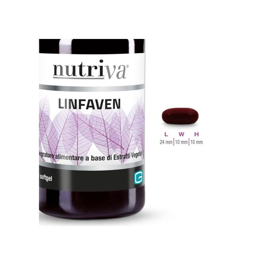 Nutriva Linfaven - 30 Capsule di Softgel