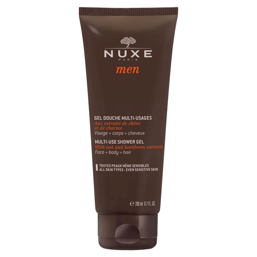 Nuxe Men Gel Doccia Multi-Funzione per Uomo, 200ml