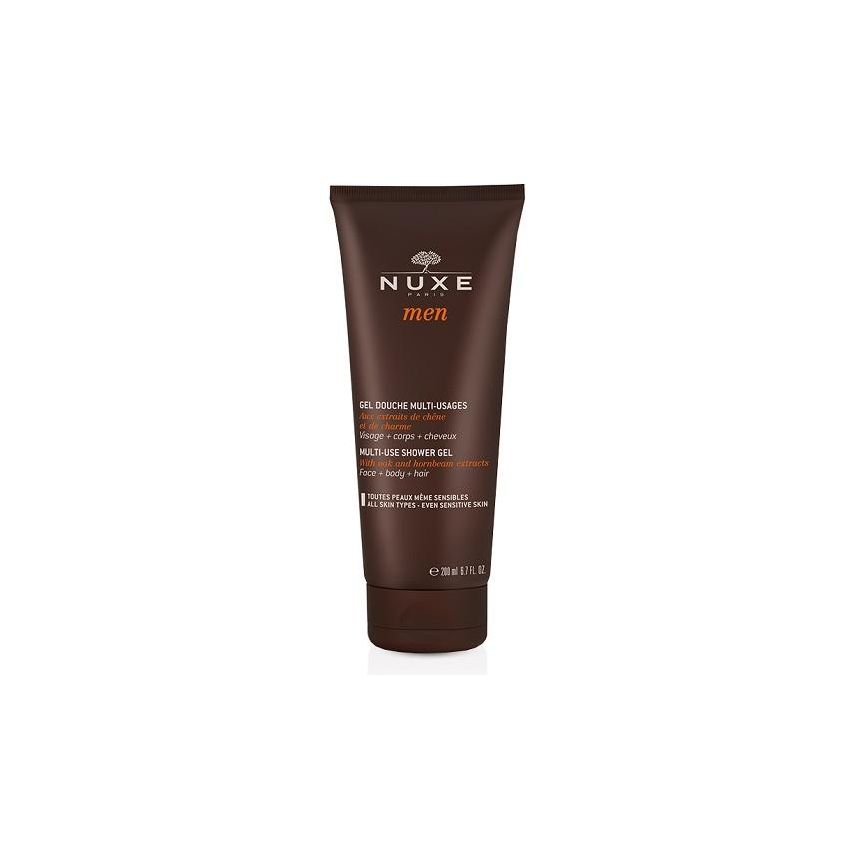 Nuxe Men Gel Doccia Multi-Funzione per Uomo, 200ml