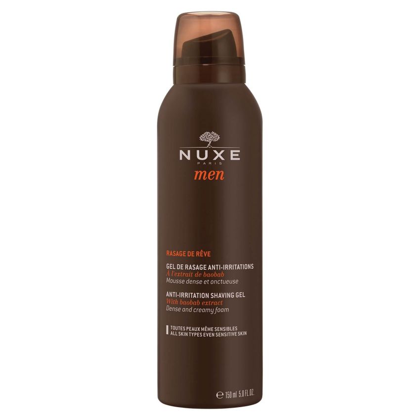 Nuxe Men Gel da Rasatura Anti-Irritazione 150ml