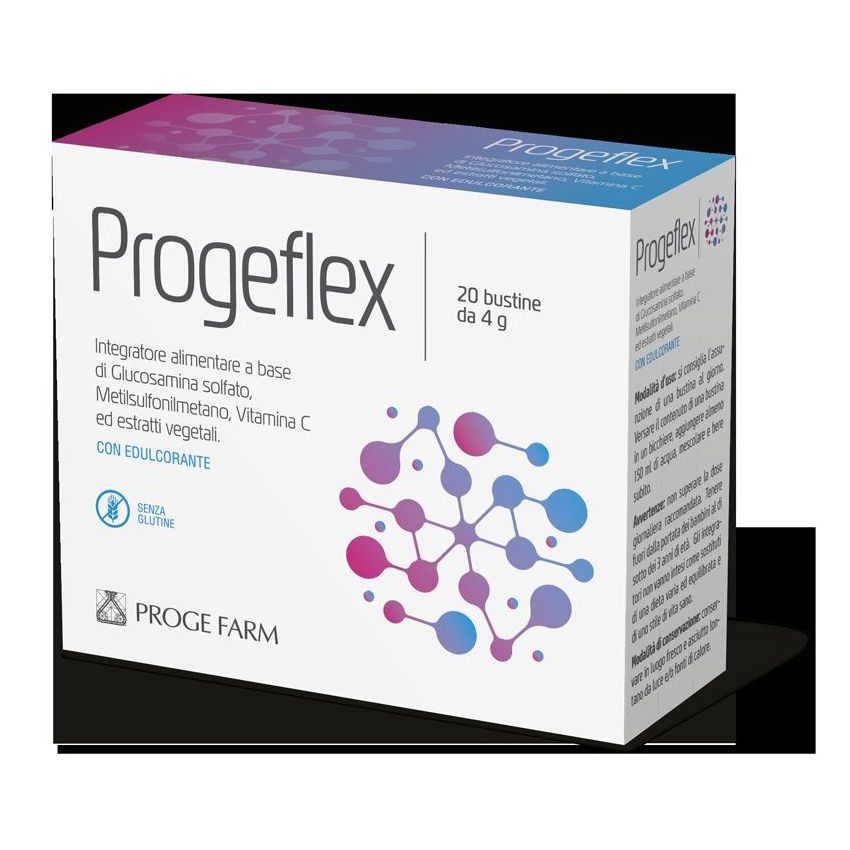 Progeflex: Confezione da 20 Bustine per il Benessere Articolare