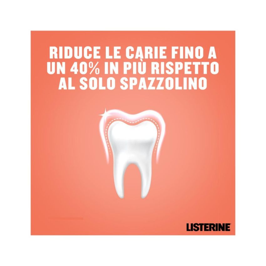 Listerine Smart Rinse Collutorio Protettivo 500ml