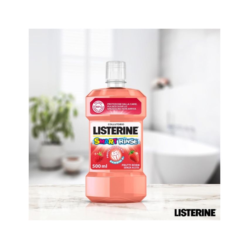 Listerine Smart Rinse Collutorio Protettivo 500ml