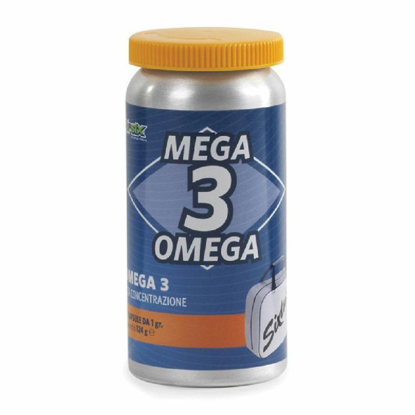 Mega3Omega - Omega 3 Potenziato, Flacone da 90 Capsule