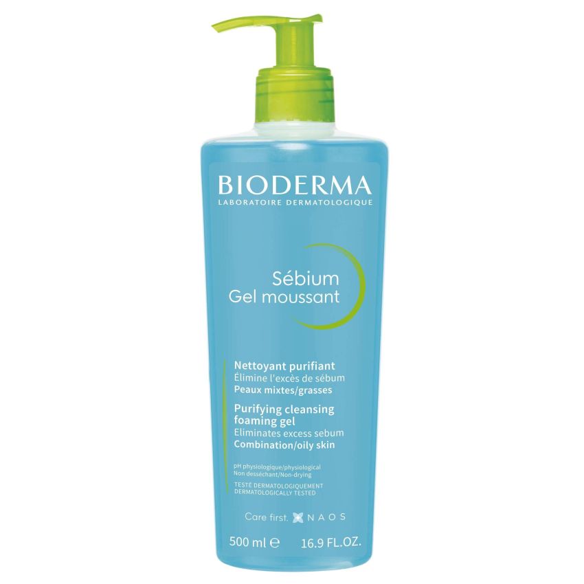 Gel Purificante Bioderma Sebium Moussant 500ml