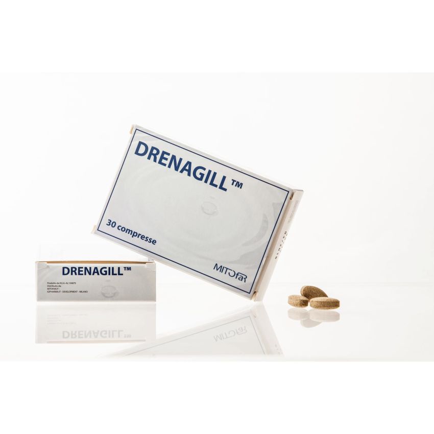 Drenagill30 - Pillole di Drenaggio Naturale, 30 Compresse