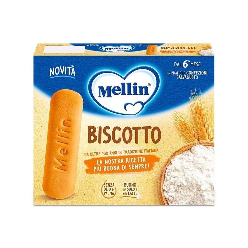 Mellin Biscotto - Biscotti per Bambini, 360g