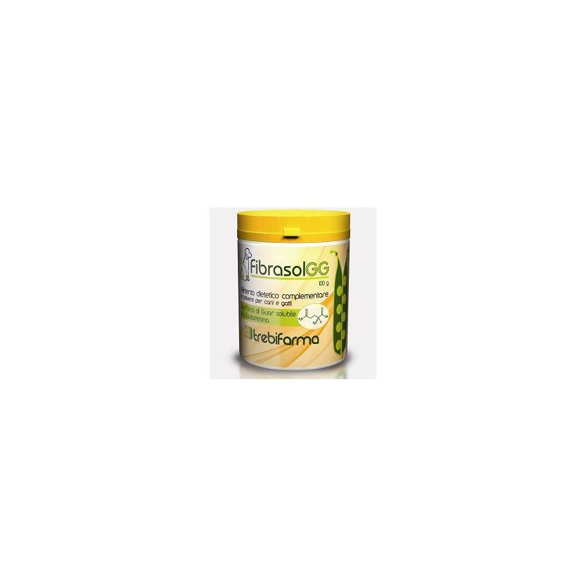 Fibrasol GG - Mangime Complementare Nutriente per Cani e Gatti, 100g
