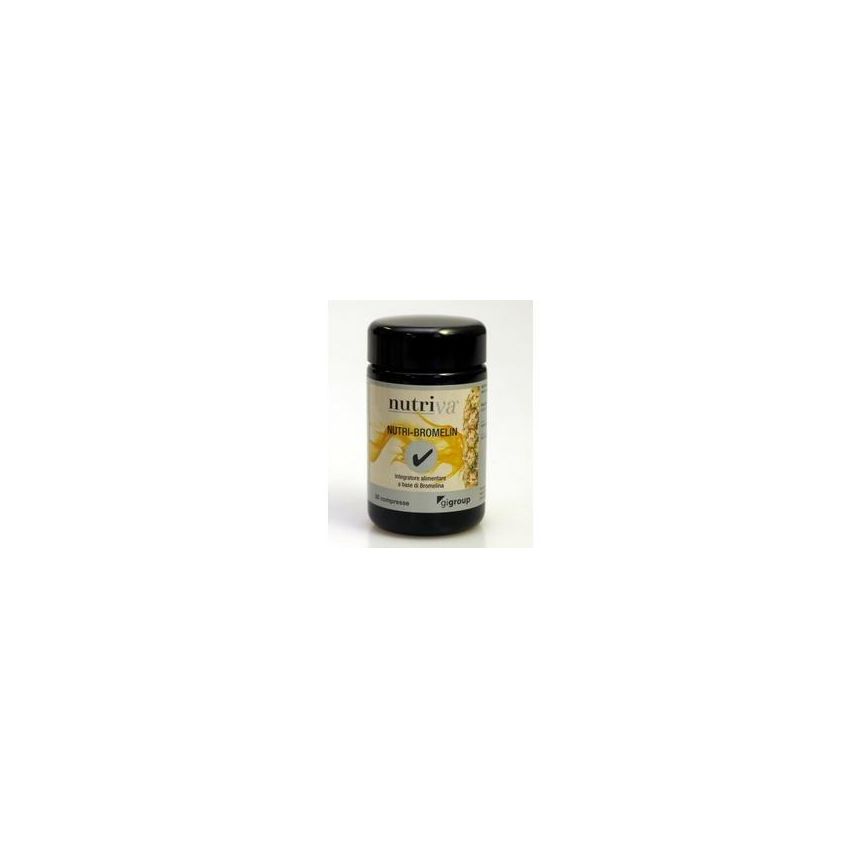 Nutriva Bromelin Integratore Alimentare - 30 Compresse