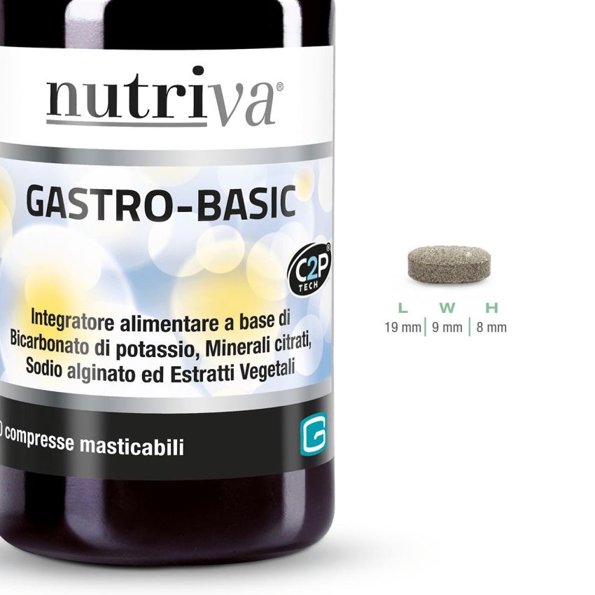 Nutriva Gastro Health Basic - 60 Compresse