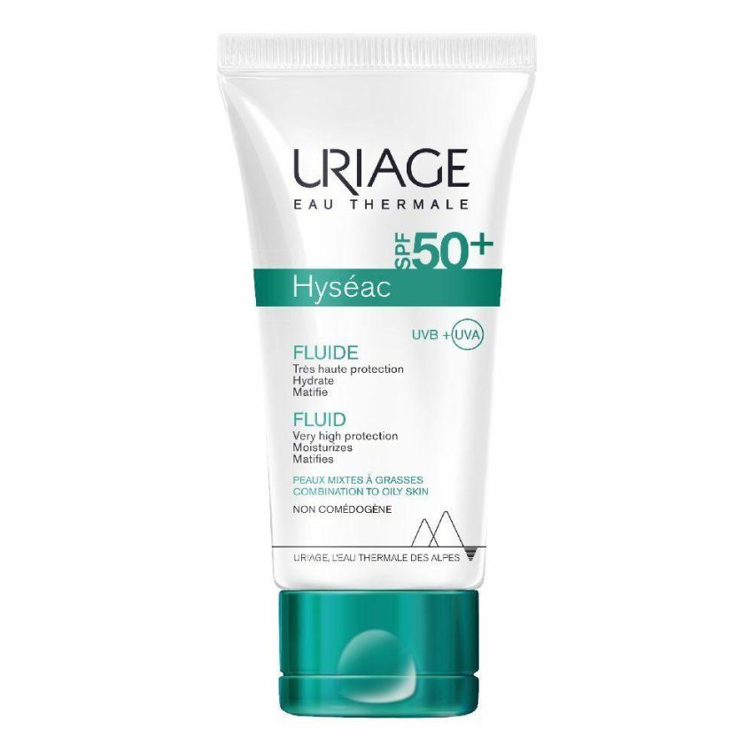 Uriage Hyseac Fluida Protezione Solare Viso SPF50+ - 50ml