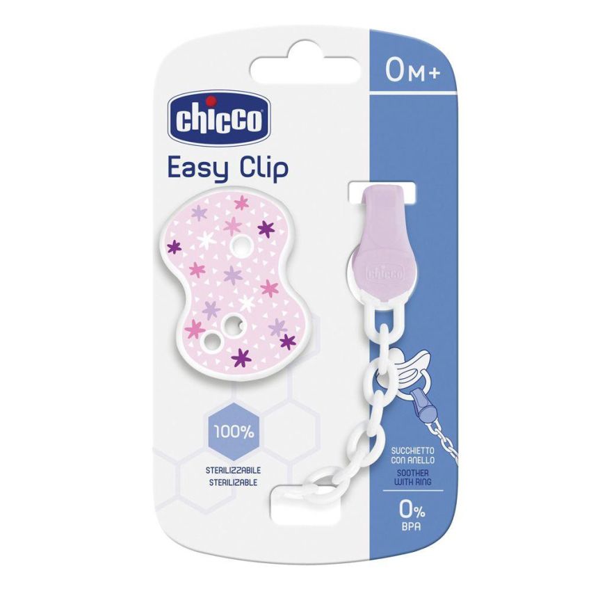 Chicco Rosa Clip a Catena per Bambini