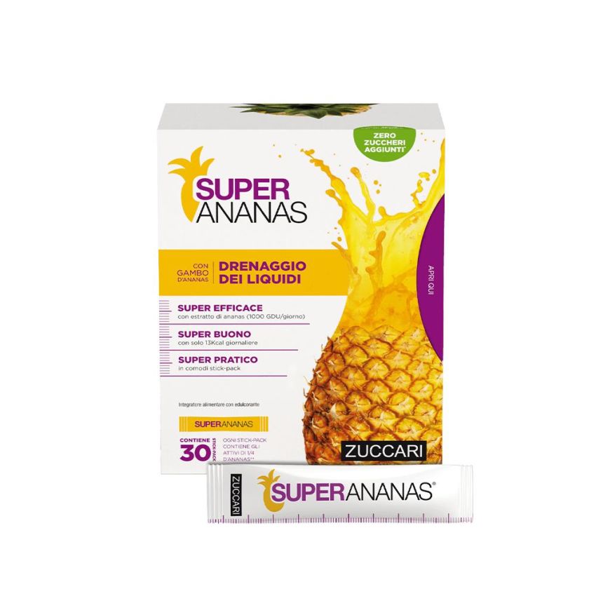 Zuccari Super Ananas - Pack da 30 Stick da 10ml