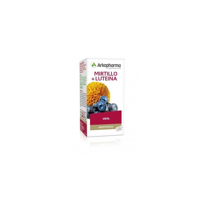 Arkopharma Mirtillo Potenziato con Luteina - 45 Capsule