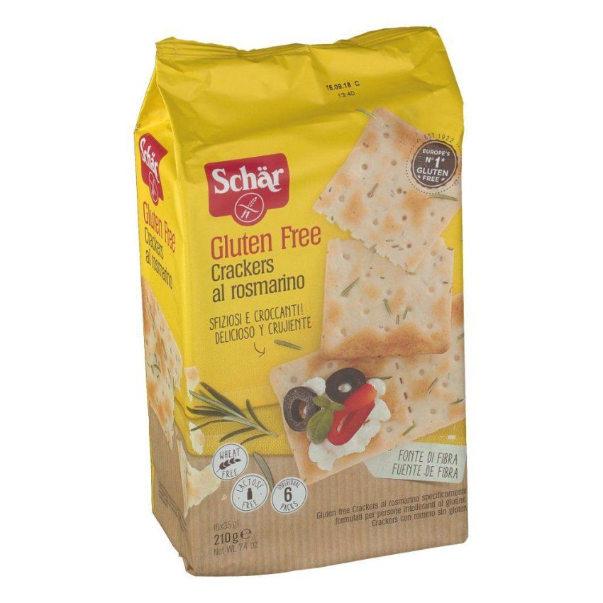 Schar Crackers al Rosmarino - 210g