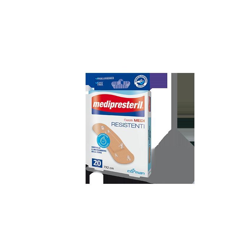 Medipresteril Cerotti Resistenti, 20 Pezzi, 7x2cm