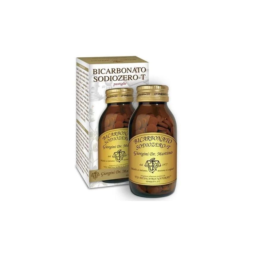 Pastiglie di Bicarbonato di Sodio Sodiozero T 167 - Senza Zucchero