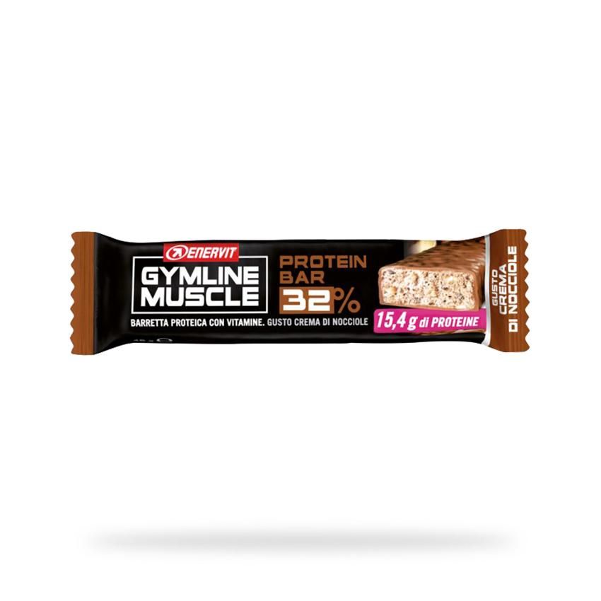 Enervit Gymline Crema Di Nocciole: Barretta Proteica 32% Proteine, 48g