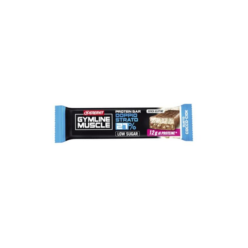 Enervit Gymline - Sbarra Proteica al 27% Cocco e Cioccolato - 45g
