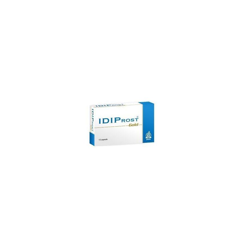 Idiprost Gold Supplemento Prostata - 15 Capsule