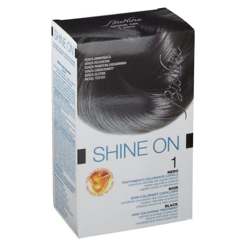 Bionike Shine On Nero 1 Intenso Colore per Capelli