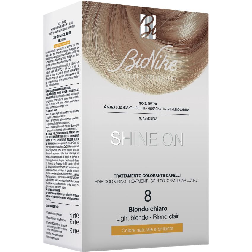 Bionike Shine On Colore Capelli Biondo Chiaro N. 8