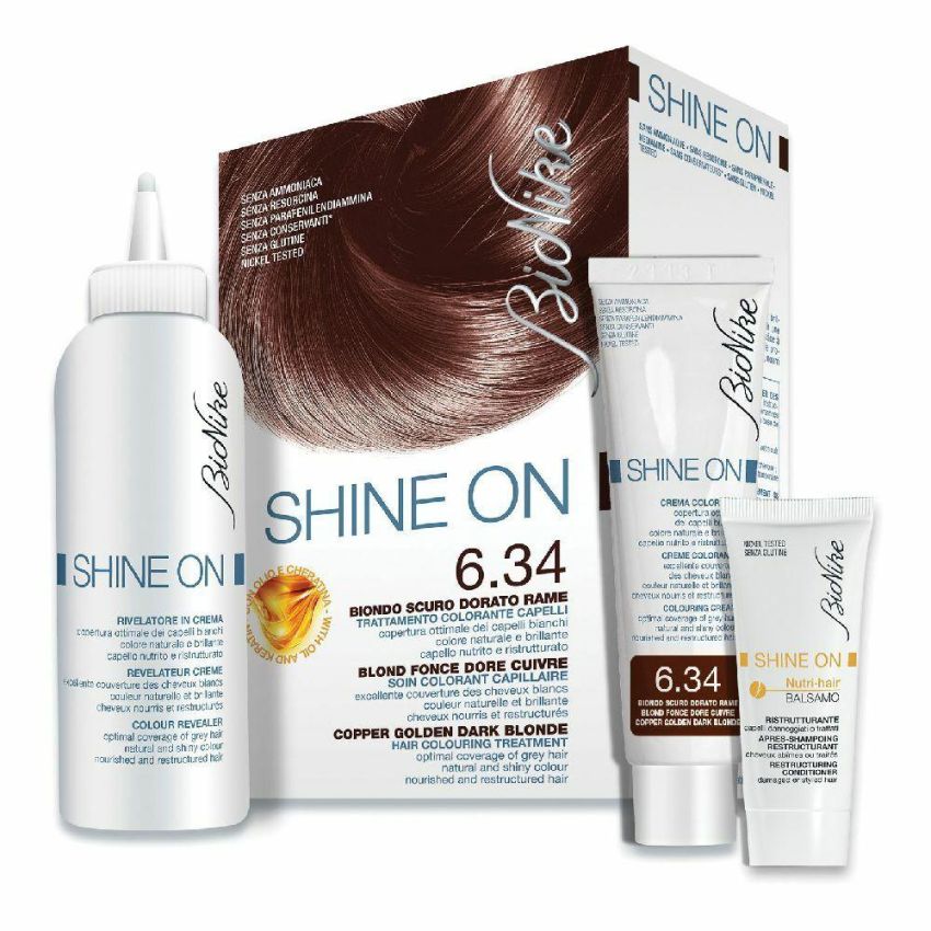 Bionike Shine On - Tinta Capelli Biondo Scuro Dorato Rame 6.34