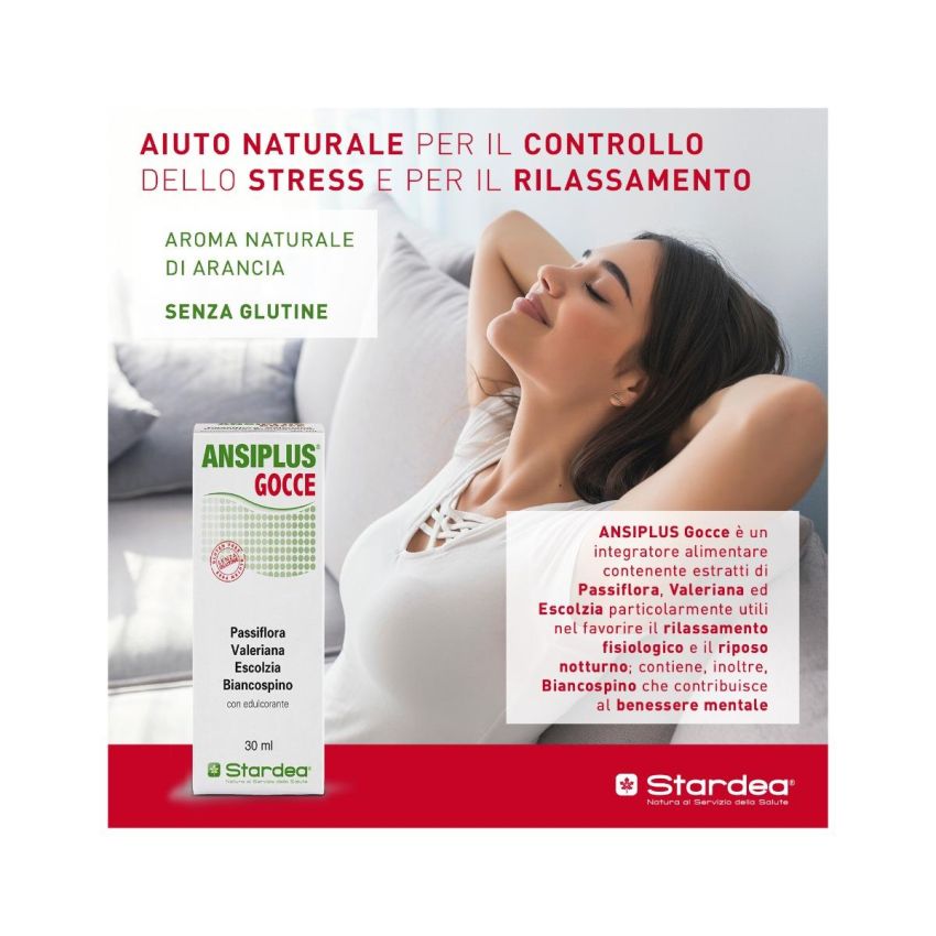 Ansiplus Gocce Rilassanti 30ml