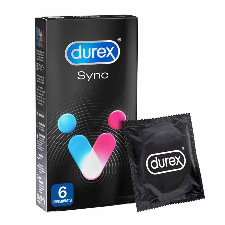 Durex Sync - Confezione da 6 Preservativi