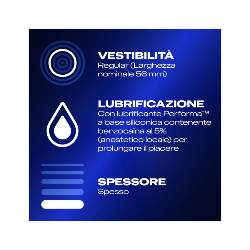 Durex Sync - Confezione da 6 Preservativi