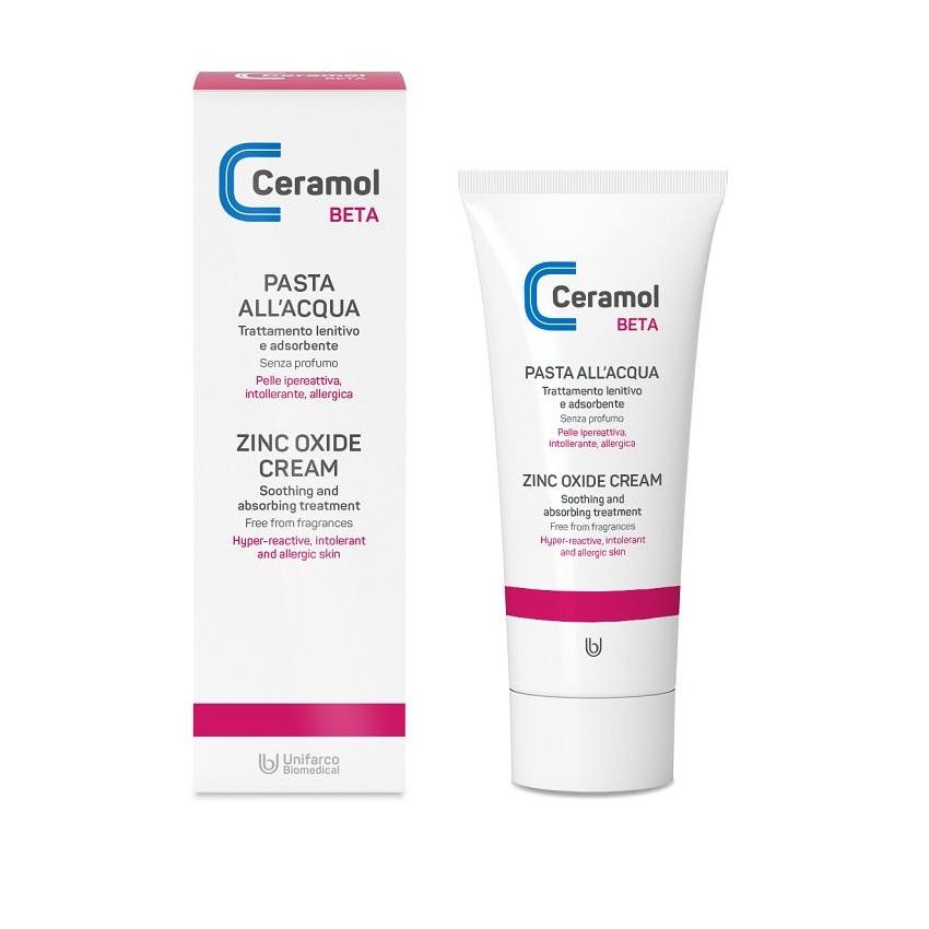 Pasta Acqua Ceramol 75ml per Cura della Pelle