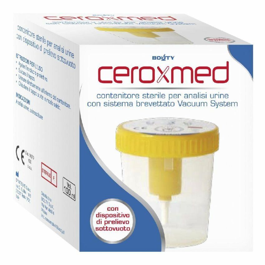 Sistema di Raccolta Urina Vacuum Ceroxmed - Confezione da 1 Pezzo