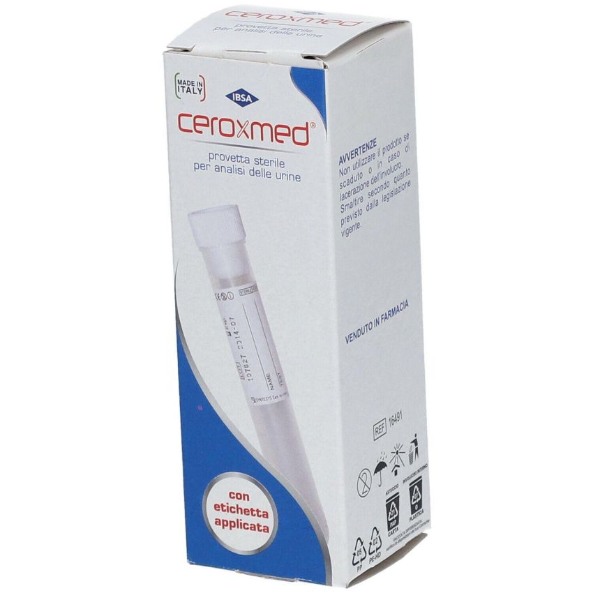 Provetta Ceroxmed per Analisi Mediche - 1 Pezzo