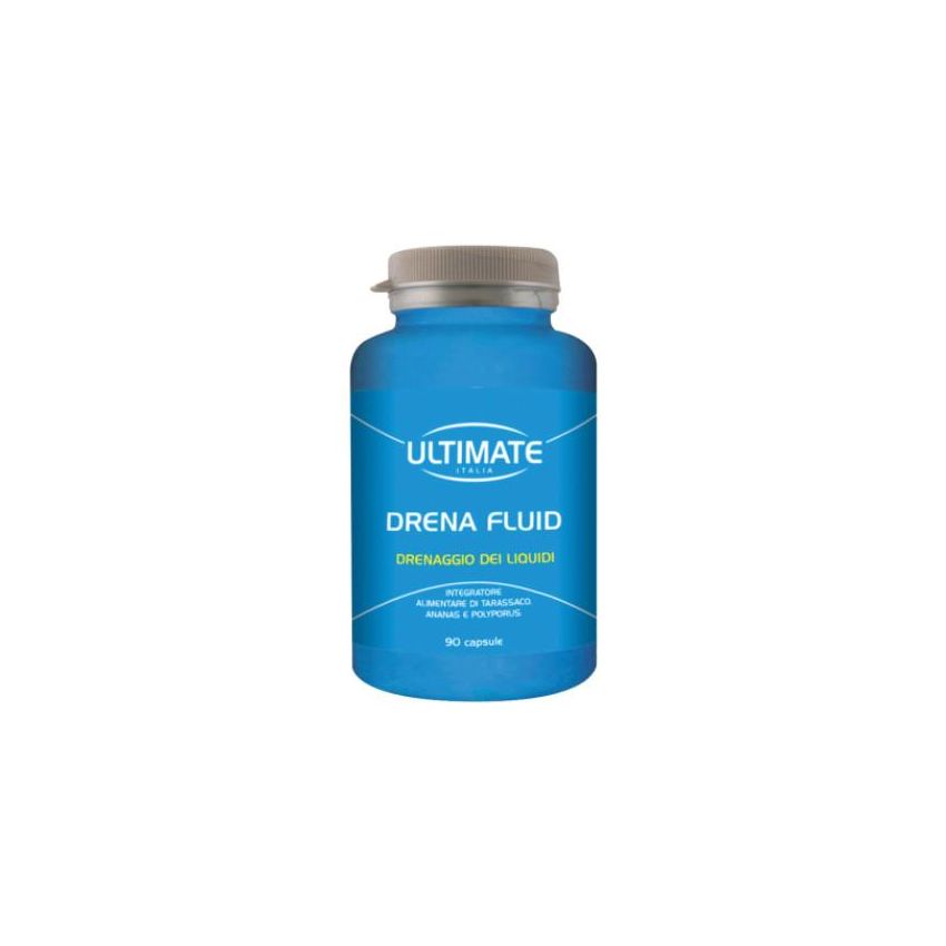 Ultimate Drena Fluid - Integratore Detox, 90 Capsule