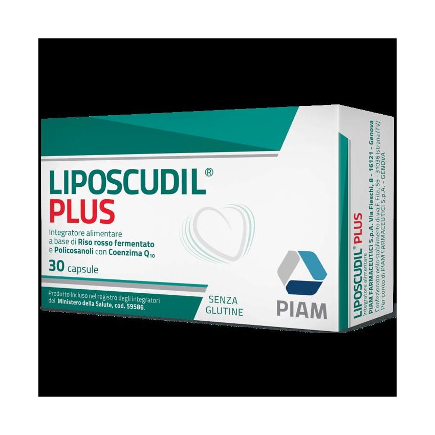 Liposcudil Plus - Integratore Alimentare, 30 Capsule