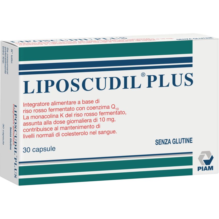 Liposcudil Plus - Integratore Alimentare, 30 Capsule
