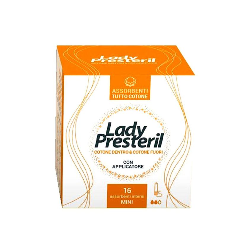 Presteril Lady Mini Assorbenti Interni - Pacco da 16 Pezzi