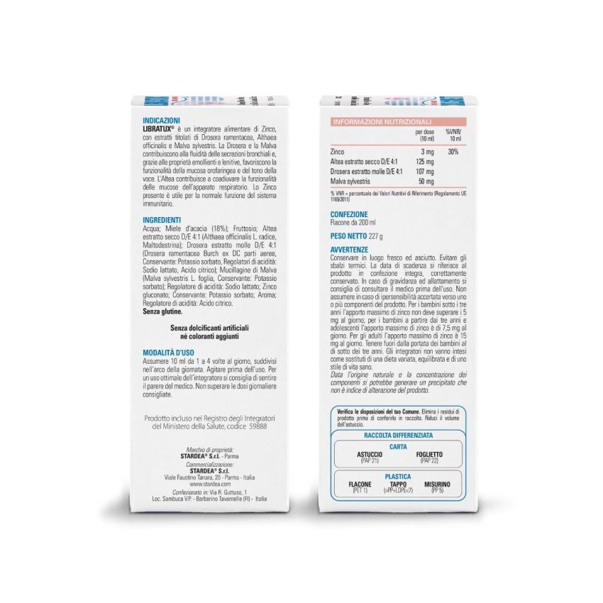 Libratux Sciroppo per la Tosse 200ml