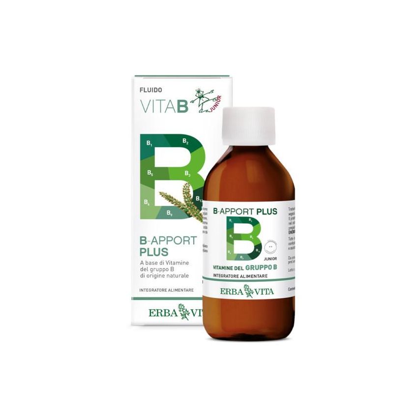 Erba Vita B-Apport Plus Junior - Fluido Multivitaminico 200ml