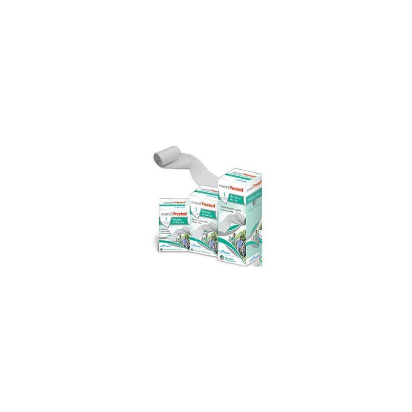 MediPresteril Bendaggio Sterile in Garza 12/8, 7x5 cm